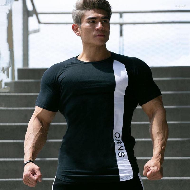 Men's T Shirts Gym Skinny T-shirt Short Sleeve Shirt Male Summer Fitness Bodybuilding Cotton Tee Tops Casual Fashion Clothing, Black
Men's T Shirts Gym Skinny T-shirt Short Sleeve Shirt Male Summer Fitness Bodybuilding Cotton Tee Tops Casual Fashion Clothing, Black