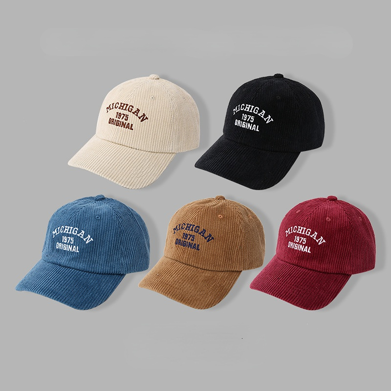 Ball Caps Autumn and Winter Corduroy Baseball for Women Retro Letter Embroidery Soft Top Hats Men Kpop Cap 230203, Black
Ball Caps Autumn and Winter Corduroy Baseball for Women Retro Letter Embroidery Soft Top Hats Men Kpop Cap 230203, Black