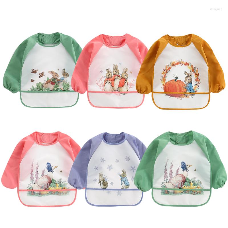 Hair Accessories Cute Baby Bibs Toddler Baberos Bavoir Waterproof Long Sleeve Apron Cartoon Animals Children Feeding Smock Bib Stuff 0-3Y, Green1
Hair Accessories Cute Baby Bibs Toddler Baberos Bavoir Waterproof Long Sleeve Apron Cartoon Animals Children Feeding Smock Bib Stuff 0-3Y, Green1