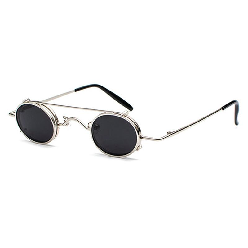 Sunglasses Small Oval Women Retro Vintage 2023 Metal Frame Silver Gold Black Punk Clip On Sun Glasses For Men Gift With Box FML
Sunglasses Small Oval Women Retro Vintage 2023 Metal Frame Silver Gold Black Punk Clip On Sun Glasses For Men Gift With Box FML