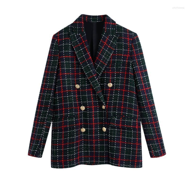 Women's Trench Coats Nice Vintage Women Double Breasted Tweed Blazer Suit Jacket Turn-Down Collar Elegant Ladies Plaid Long Sleeve Blazers D, Black plaid
Women's Trench Coats Nice Vintage Women Double Breasted Tweed Blazer Suit Jacket Turn-Down Collar Elegant Ladies Plaid Long Sleeve Blazers D, Black plaid
