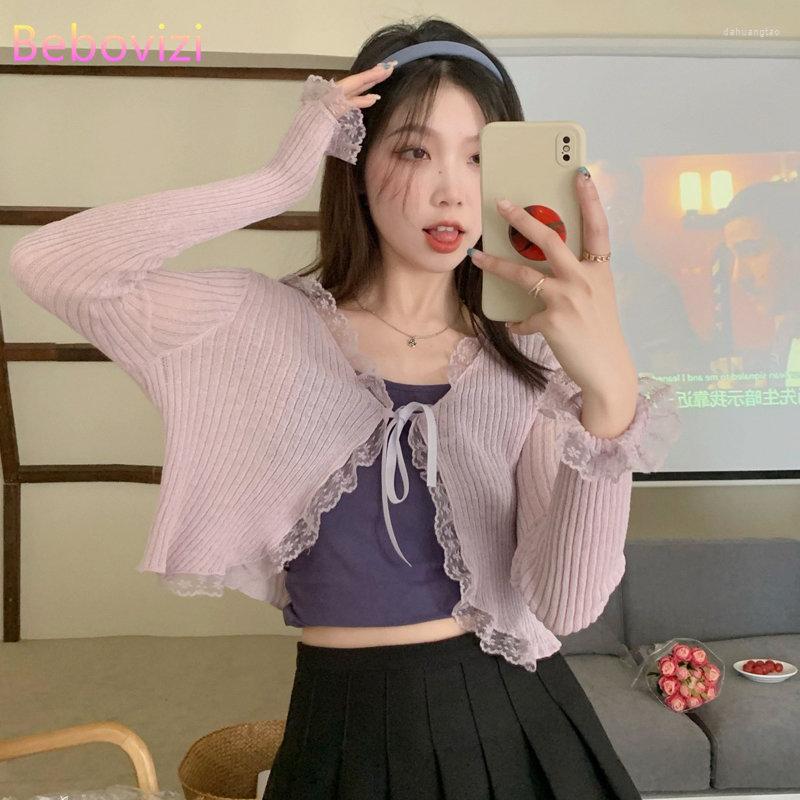 Women's Knits Pink White Women Cardigans 2023 Fashion Slim Ladies Knitted Sweater Top Long Sleeve Lace Thin Shawl Crop Coat, Black
Women's Knits Pink White Women Cardigans 2023 Fashion Slim Ladies Knitted Sweater Top Long Sleeve Lace Thin Shawl Crop Coat, Black