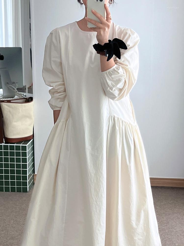 Casual Dresses Sister Fara O-Neck Knee Length For Women's Autumn Puff Sleeve Loose Spring Female Waist Long Dress, Black
Casual Dresses Sister Fara O-Neck Knee Length For Women's Autumn Puff Sleeve Loose Spring Female Waist Long Dress, Black