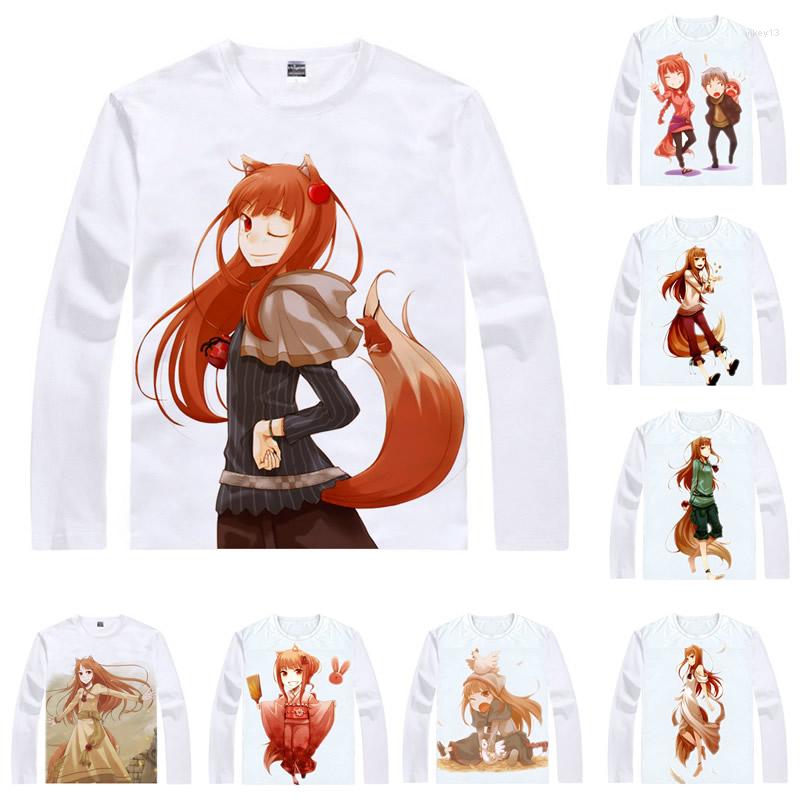 Men' T Shirts Coolprint Anime Shirt Merchant Meats Spicy Wolf T-Shirts Multi-style Long Sleeve Holo The Wise Cosplay Motivs Kawaii, Style 14
Men' T Shirts Coolprint Anime Shirt Merchant Meats Spicy Wolf T-Shirts Multi-style Long Sleeve Holo The Wise Cosplay Motivs Kawaii, Style 14