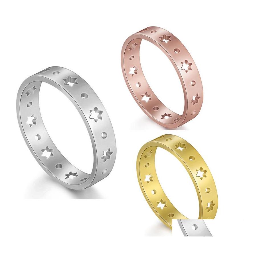 Band Rings Fashion Street Stainless Steel Hollow Ring For Women Titanium Femme Wedding Engagement Lover Jewelry Drop Delivery Otamb
Band Rings Fashion Street Stainless Steel Hollow Ring For Women Titanium Femme Wedding Engagement Lover Jewelry Drop Delivery Otamb
