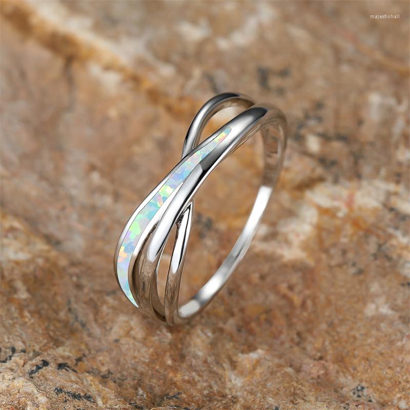 Wedding Rings Minimalist White Fire Opal For Women Men Bands Silver Color Simple Stacking Thin Ring Couple Engagement Jewelry
Wedding Rings Minimalist White Fire Opal For Women Men Bands Silver Color Simple Stacking Thin Ring Couple Engagement Jewelry