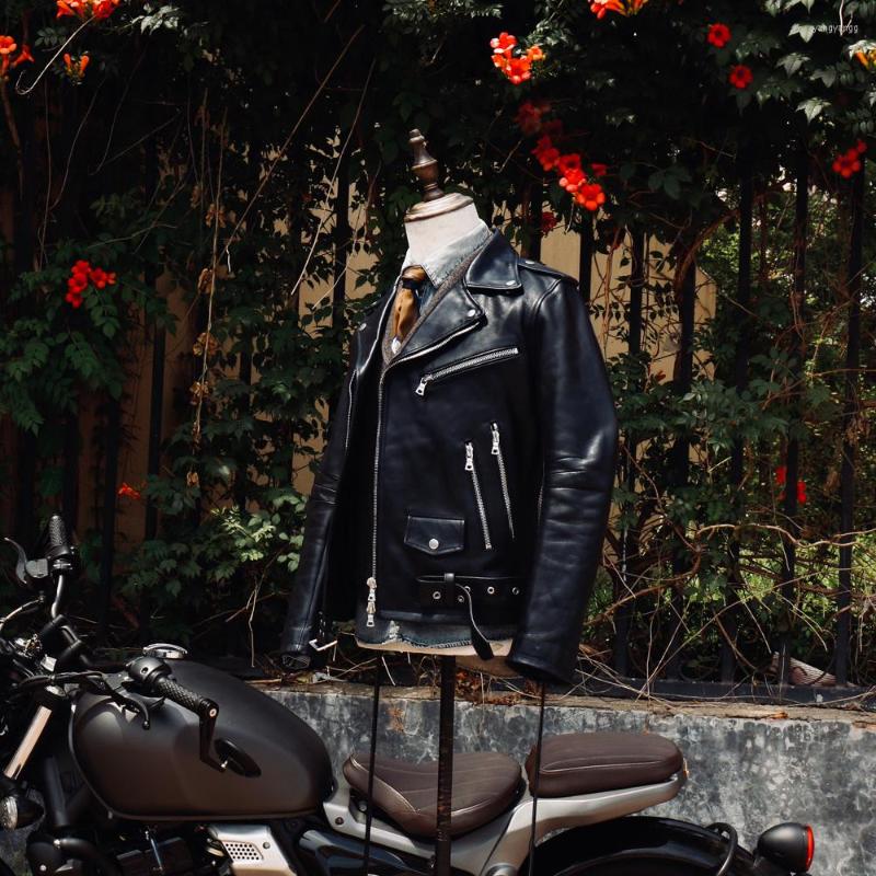 Men's Jackets Brando 10-133 Tailor Asian Size Super Top Quality Italian Full Vegetable Tanned Uncoated Calfskin Classic Vintage Biker Jacket, Black
Men's Jackets Brando 10-133 Tailor Asian Size Super Top Quality Italian Full Vegetable Tanned Uncoated Calfskin Classic Vintage Biker Jacket, Black