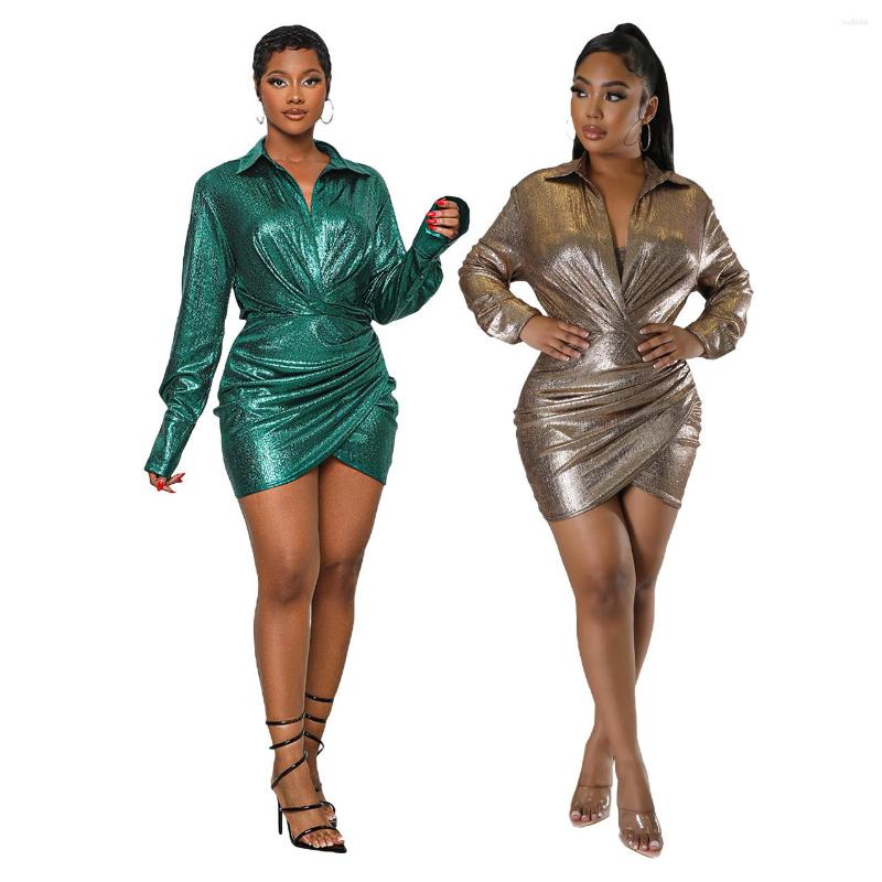 Casual Dresses Arrivals 2023 Evening Dress For Women Autumn Winter V-neck Sexy Dressses Folds Corset With Gold Stamping
Casual Dresses Arrivals 2023 Evening Dress For Women Autumn Winter V-neck Sexy Dressses Folds Corset With Gold Stamping