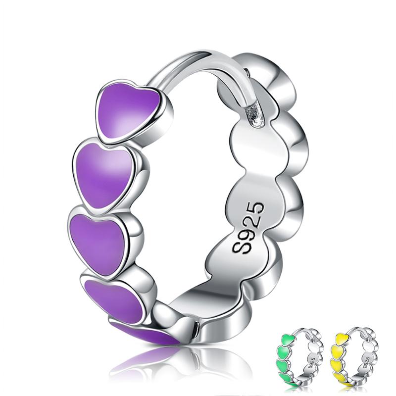 Stud Earrings INALS 925 Sterling Silver Earring For Women Fine Jewelry High Quality Love Heart Shape Lady Products
Stud Earrings INALS 925 Sterling Silver Earring For Women Fine Jewelry High Quality Love Heart Shape Lady Products
