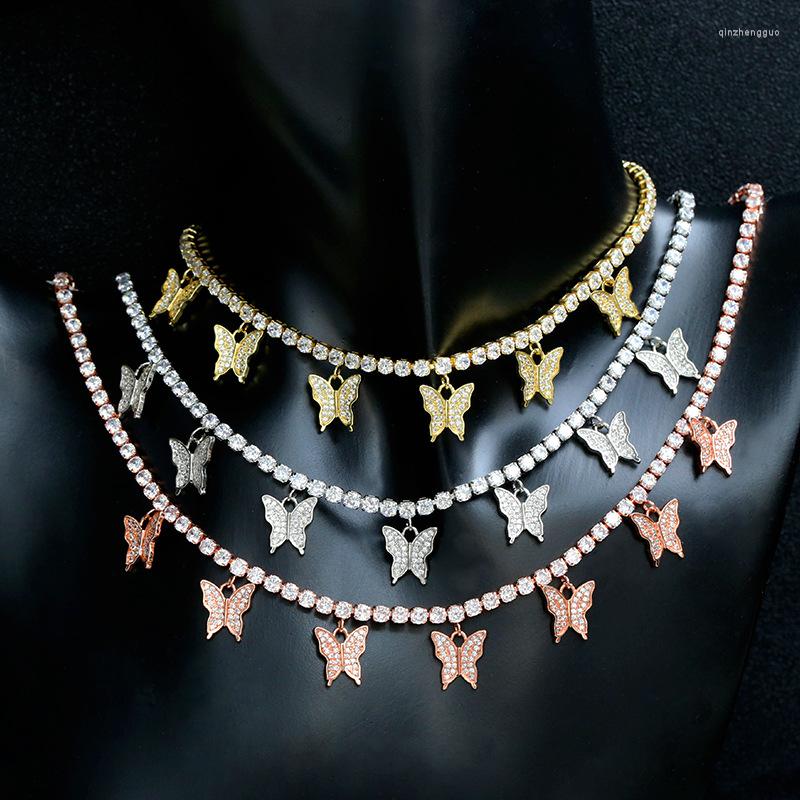 Charms Funmode Hip Hop Charm CZ Rhinestone Creative Butterfly Shape Choker Pendant Necklace For Women Dress Jewelry Accessories FN153
Charms Funmode Hip Hop Charm CZ Rhinestone Creative Butterfly Shape Choker Pendant Necklace For Women Dress Jewelry Accessories FN153