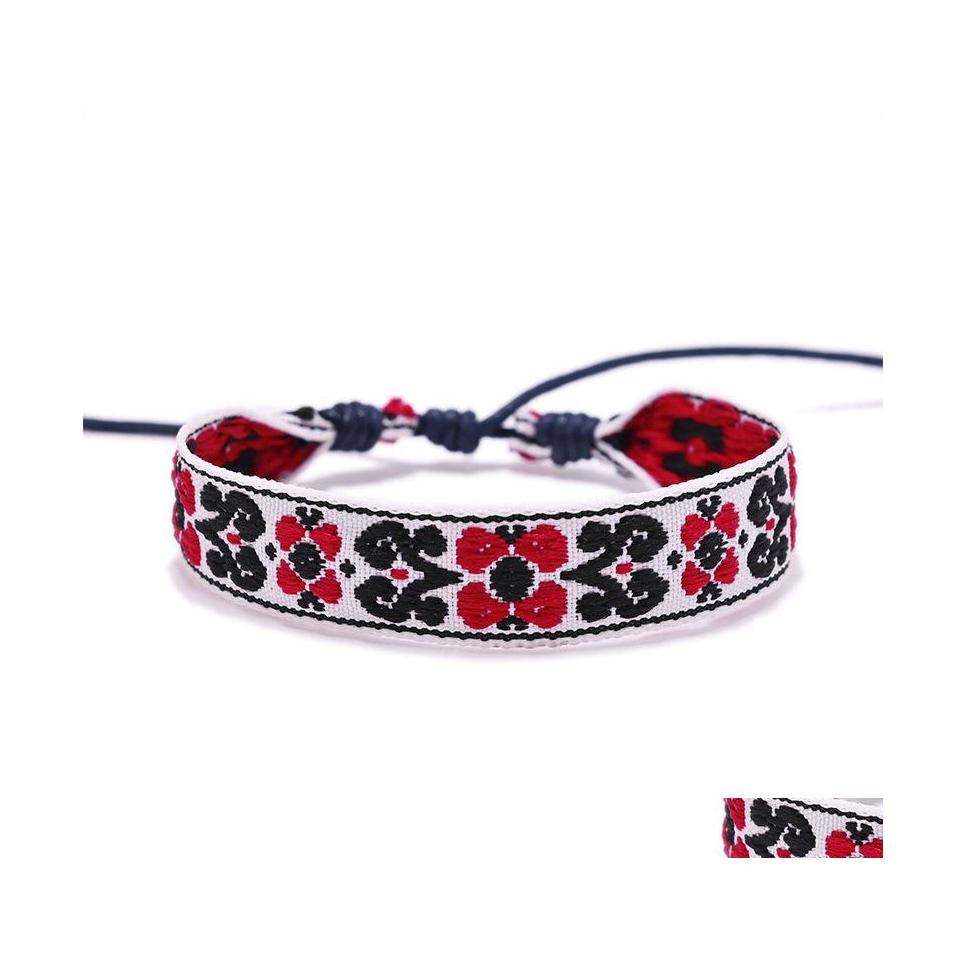 Charm Bracelets Weave Rope Friendship For Woman Men Cotton Handmade Bracelet Ethnic Jewelry Gifts Drop Delivery Ottom
Charm Bracelets Weave Rope Friendship For Woman Men Cotton Handmade Bracelet Ethnic Jewelry Gifts Drop Delivery Ottom