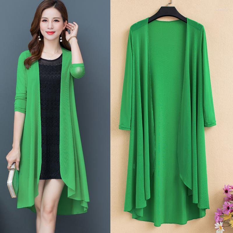 Women's Jackets Spring Autumn Thin Coat Plus Size Women Medium Length Shawl 2023 Fashion Elegant Ladies Solid Versatile Loose Cardigan
Women's Jackets Spring Autumn Thin Coat Plus Size Women Medium Length Shawl 2023 Fashion Elegant Ladies Solid Versatile Loose Cardigan