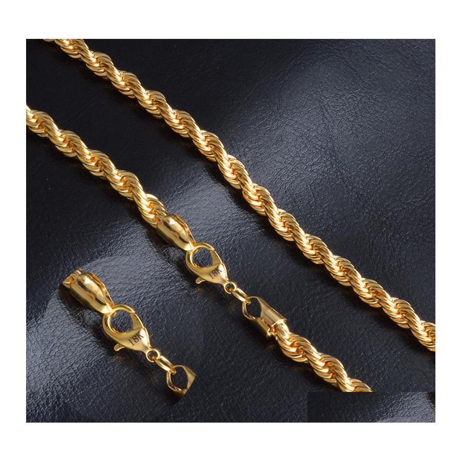 Chains 8 Styles Hip Hop 18K Gold Plated Necklaces Mens Cuban Box Snake Twisted Choker 20Inch Necklace For Women Fashion Jewelry Gift Otxmo
Chains 8 Styles Hip Hop 18K Gold Plated Necklaces Mens Cuban Box Snake Twisted Choker 20Inch Necklace For Women Fashion Jewelry Gift Otxmo