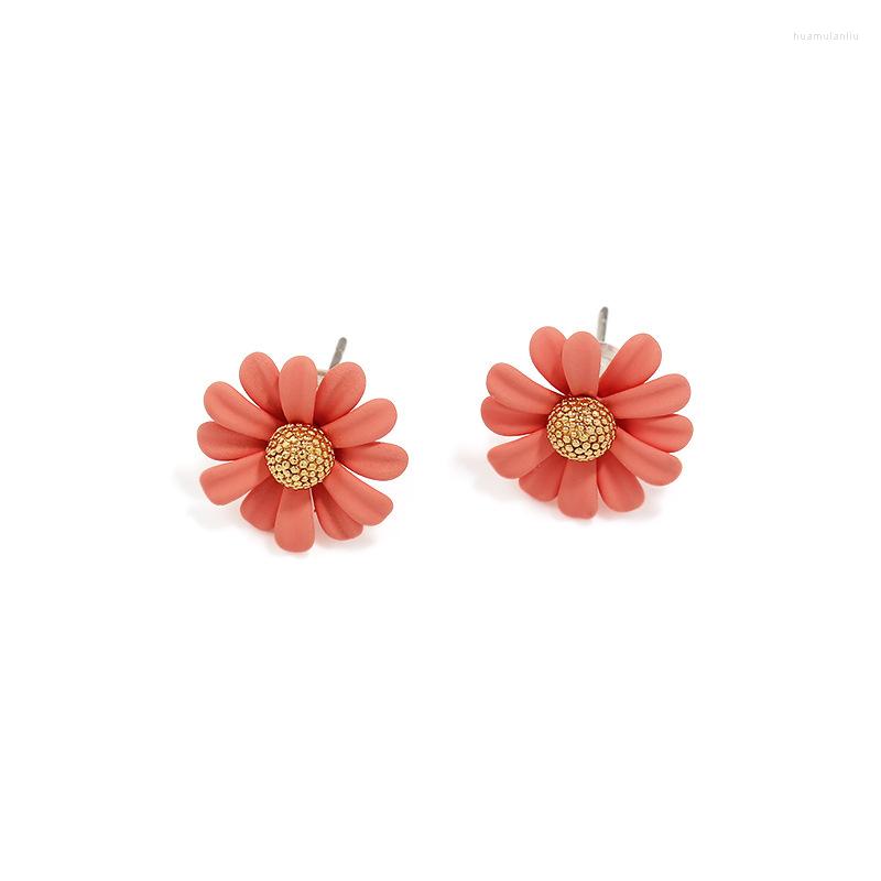 Stud Earrings Fashion Simple Environmental Protection Electroplated Baked Paint Small Chrysanthemum
Stud Earrings Fashion Simple Environmental Protection Electroplated Baked Paint Small Chrysanthemum