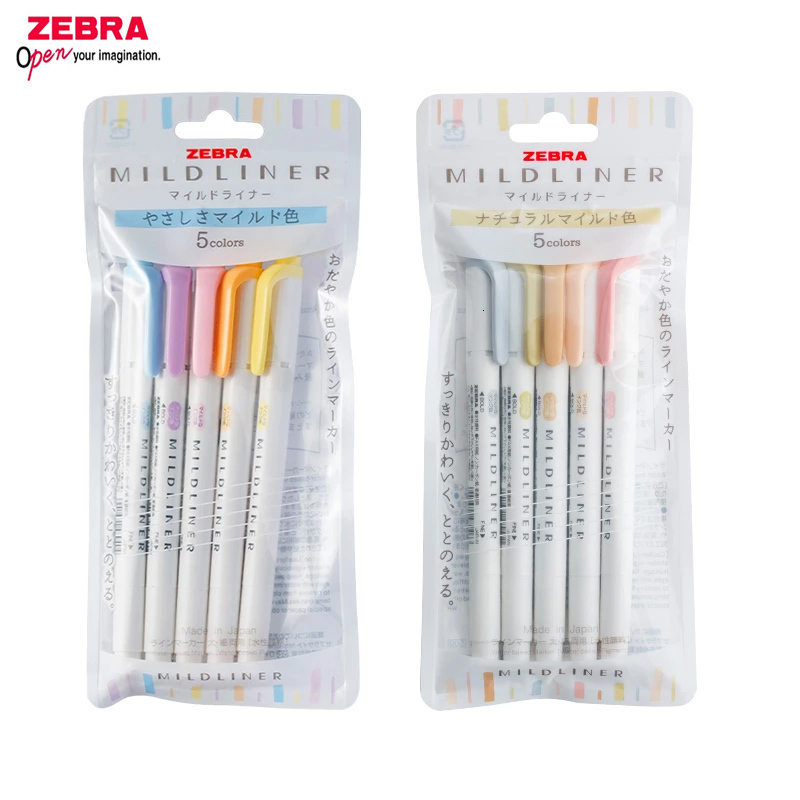 Markers Japan ZEBRA WKT7 Original Mildliner Double Tip Highlighter Twin Tip Markers Student Stationery Marker Pen 230203
Markers Japan ZEBRA WKT7 Original Mildliner Double Tip Highlighter Twin Tip Markers Student Stationery Marker Pen 230203