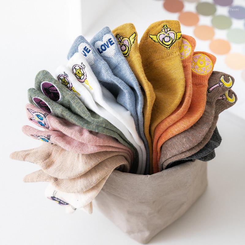 Women Socks Spring And Summer Fashion Cotton Boat Colorful Female Shallow Mouth Short Heel Cartoon Embroidery For Girls
Women Socks Spring And Summer Fashion Cotton Boat Colorful Female Shallow Mouth Short Heel Cartoon Embroidery For Girls