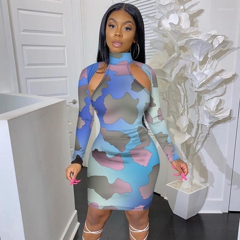 Casual Dresses Hollow Out Print Mini Dress Women Spring Streetwear Turtleneck Long Sleeve Short For Night Club Skinny Party, Blue
Casual Dresses Hollow Out Print Mini Dress Women Spring Streetwear Turtleneck Long Sleeve Short For Night Club Skinny Party, Blue