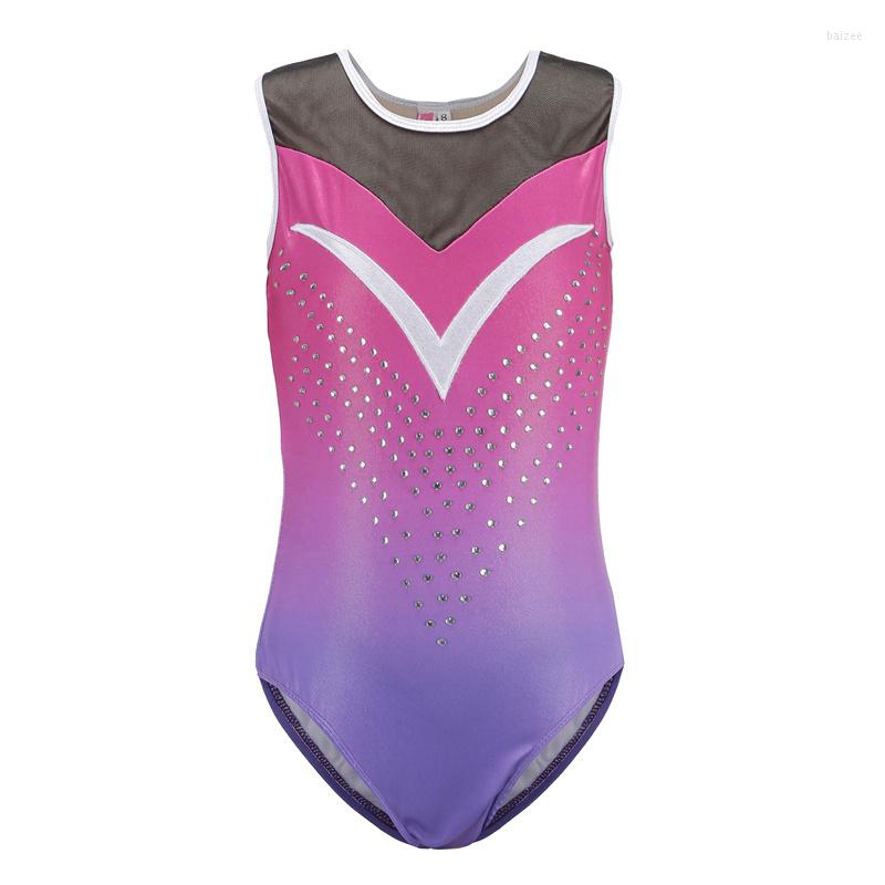 Stage Wear Design High Quality Spandex Purple Black Children Kids Girls Rhinestones Sleeveless Gymnastics Leotards, Pink
Stage Wear Design High Quality Spandex Purple Black Children Kids Girls Rhinestones Sleeveless Gymnastics Leotards, Pink