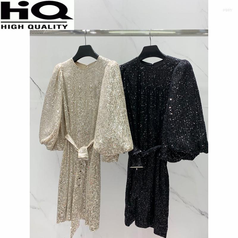 Casual Dresses Luxury Elegant Party Banquet Bling Sequins Decoration With Belt Mini Dress Women, Black
Casual Dresses Luxury Elegant Party Banquet Bling Sequins Decoration With Belt Mini Dress Women, Black