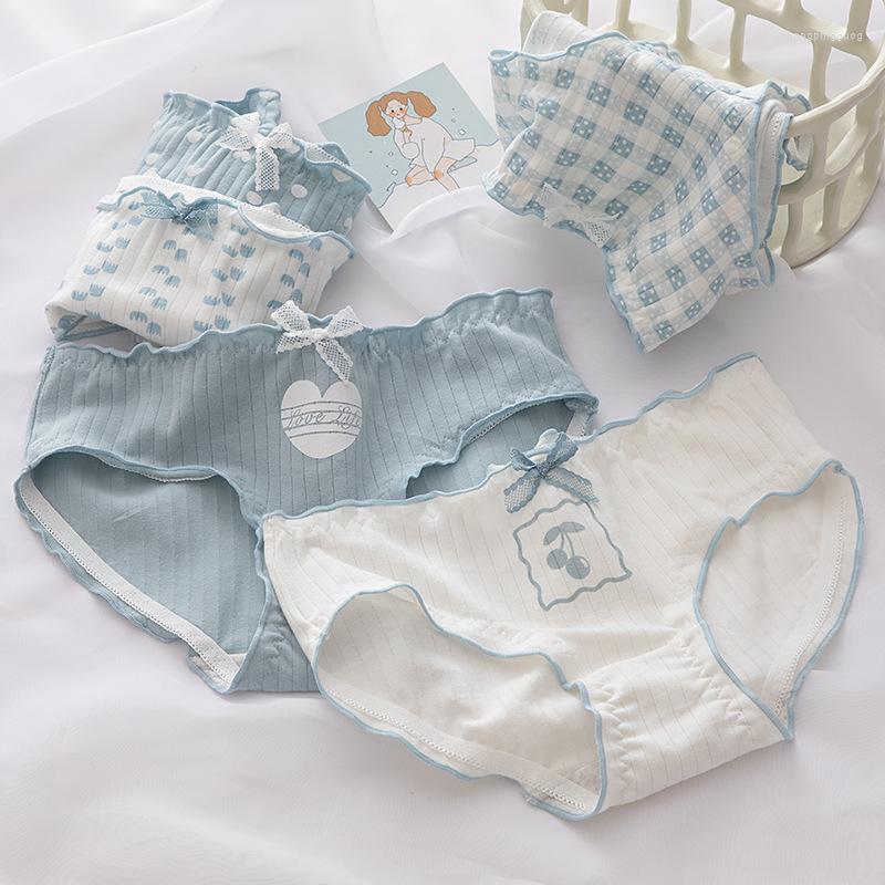 Women's Panties 60PCS Female's Cotton Antibacterial Crotch Underpants Women Korean Love Printed Girl Butterfly Cute Sky Blue, Multi
Women's Panties 60PCS Female's Cotton Antibacterial Crotch Underpants Women Korean Love Printed Girl Butterfly Cute Sky Blue, Multi