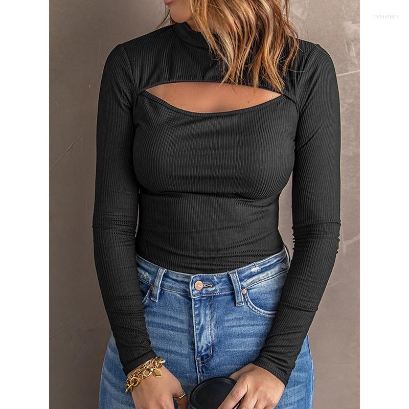 Women' T Shirts Women' Sexy Hollow Out Sweater Black Crew Neck Long Sleeve Knitted Pullover Nightclub Club Party Winter, Black l
Women' T Shirts Women' Sexy Hollow Out Sweater Black Crew Neck Long Sleeve Knitted Pullover Nightclub Club Party Winter, Black l
