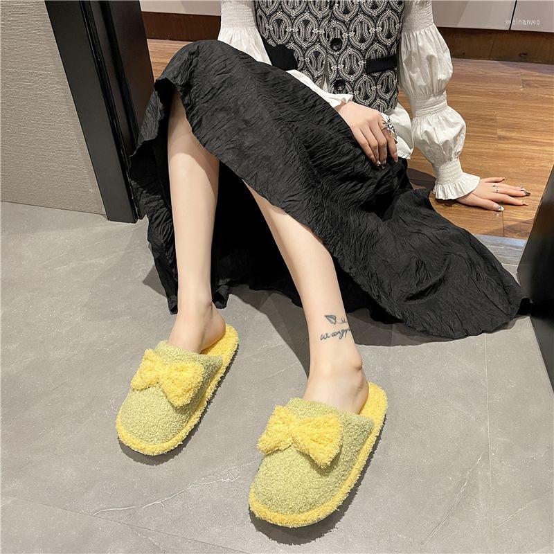 Slippers Autumn Winter Cotton For Women Lightweight Breathable Fashion Cute Bow Slides Couple Home Warm Plush Casual, Blue
Slippers Autumn Winter Cotton For Women Lightweight Breathable Fashion Cute Bow Slides Couple Home Warm Plush Casual, Blue