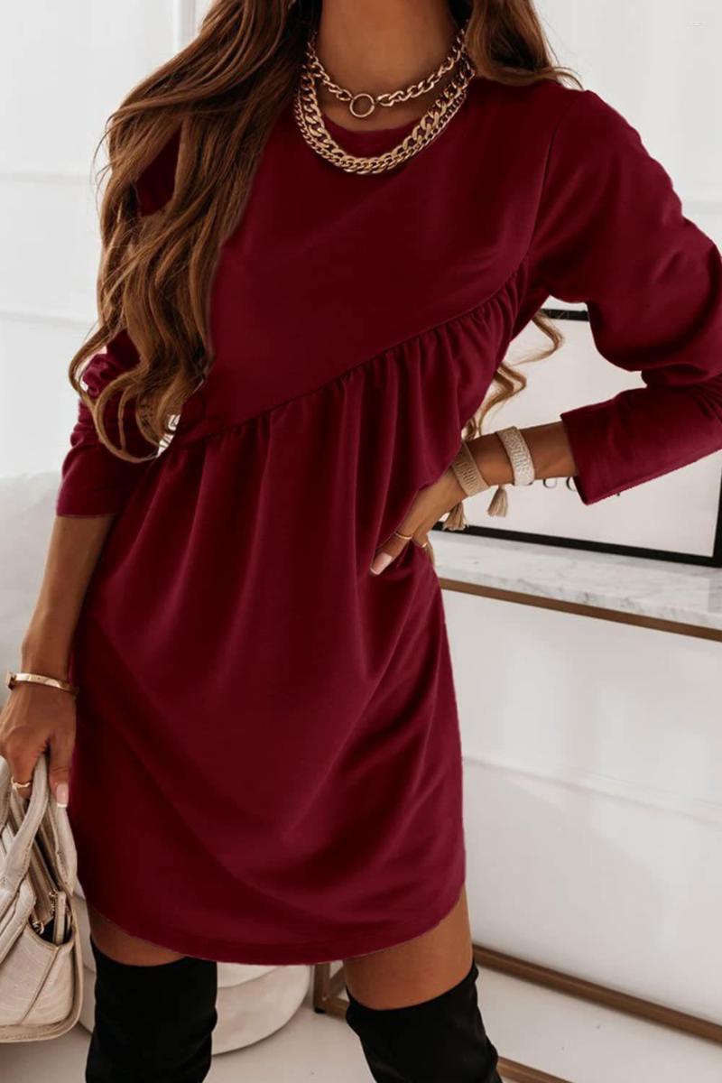 Casual Dresses Fall Cotton Women' Dress Black O-neck Long Sleeve Patchwork Irregular Female Fashion Elegant Csual Party Lady Clothes, Army green
Casual Dresses Fall Cotton Women' Dress Black O-neck Long Sleeve Patchwork Irregular Female Fashion Elegant Csual Party Lady Clothes, Army green