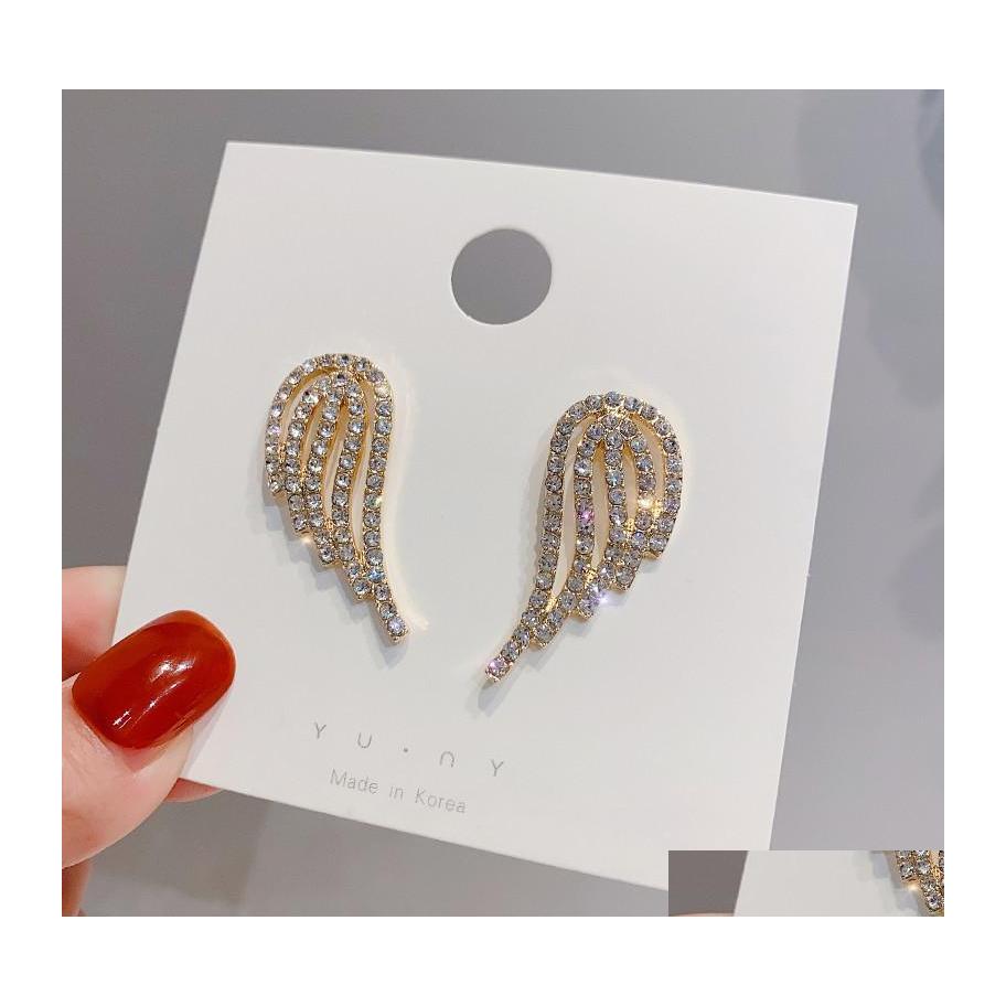 Stud Fashion Jewelry S925 Sier Post Cute Angel Wing Earrings Rhinstone Drop Delivery Dhpva
Stud Fashion Jewelry S925 Sier Post Cute Angel Wing Earrings Rhinstone Drop Delivery Dhpva