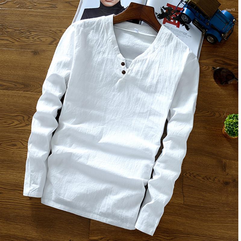 Men's T Shirts Plus Size -7XL Pure Color Tops 2023 Cotton Linen V-neck T-Shirt Flax Slim Casual Two Buttoning Long Sleeve Blouse, Black
Men's T Shirts Plus Size -7XL Pure Color Tops 2023 Cotton Linen V-neck T-Shirt Flax Slim Casual Two Buttoning Long Sleeve Blouse, Black