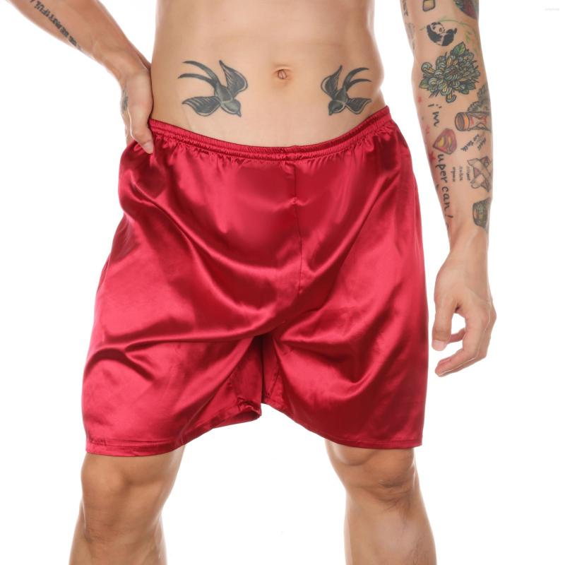 Men's Sleepwear Mens Satin Silk Pajama Home Shorts Men Casual Loose Homewear Lounge Pants Sleep Bottoms Boxershort Male Panties, Black
Men's Sleepwear Mens Satin Silk Pajama Home Shorts Men Casual Loose Homewear Lounge Pants Sleep Bottoms Boxershort Male Panties, Black