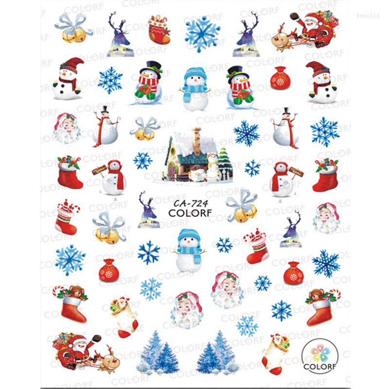 Nail Stickers Christmas Nails Art Manicure Back Glue Decal Decorations Design Sticker For Tips Beauty, Ca718
Nail Stickers Christmas Nails Art Manicure Back Glue Decal Decorations Design Sticker For Tips Beauty, Ca718