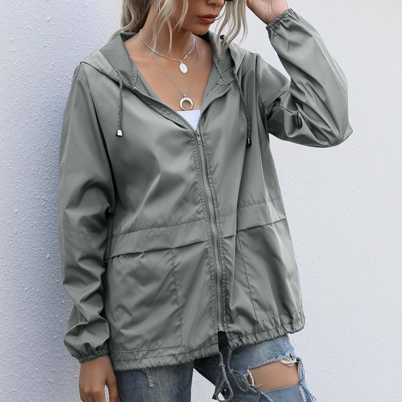 Women' Jackets 2023 Autumn Women Solid Lightweight Thin Hooded Jacket Jogger Walking Raincoat Casual Zipper Hoodies Overcoat, Black
Women' Jackets 2023 Autumn Women Solid Lightweight Thin Hooded Jacket Jogger Walking Raincoat Casual Zipper Hoodies Overcoat, Black