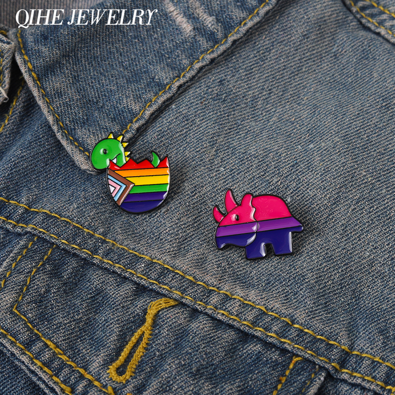 Cartoon Cute Dinosaur Enamel Pin Rainbow Animals Brooch Clothes Lapel Women Jewelry Backpack Hat Badges Gift Friends Wholesale
Cartoon Cute Dinosaur Enamel Pin Rainbow Animals Brooch Clothes Lapel Women Jewelry Backpack Hat Badges Gift Friends Wholesale