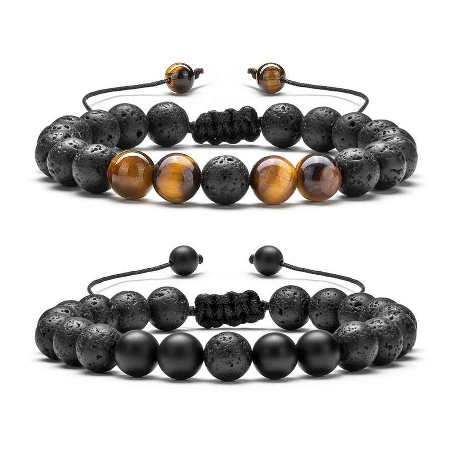 Beaded Strands Volcanic Lava Stone Bead Bracelet Yoga Essential Oil Diffuser Rock Braided String Rope Healing Nce Bangle For Men Wo Ot6Pd
Beaded Strands Volcanic Lava Stone Bead Bracelet Yoga Essential Oil Diffuser Rock Braided String Rope Healing Nce Bangle For Men Wo Ot6Pd