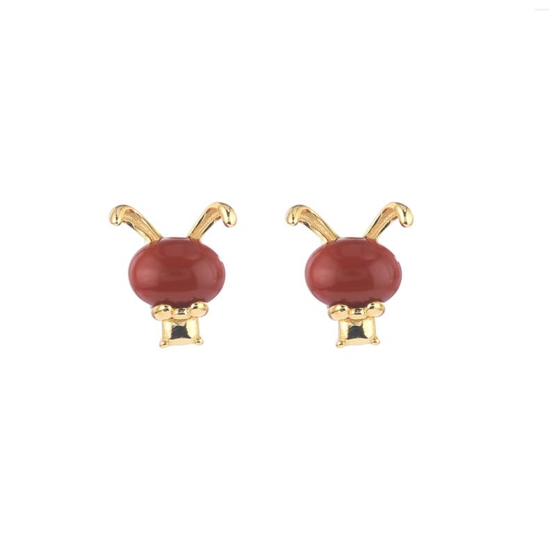 Stud Earrings ES512 ZFSILVER S925 Silver Korean Fashion Hetian Jade South Red Agate Cute Long Ear Jewelry Women Match-all Girl
Stud Earrings ES512 ZFSILVER S925 Silver Korean Fashion Hetian Jade South Red Agate Cute Long Ear Jewelry Women Match-all Girl