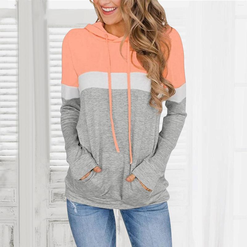Women' Hoodies Women Daily Sweatshirt Winter Fashion Warm Stripe Color Long-sleeved Casual Blouse Pullover Fast Sudadera, Green
Women' Hoodies Women Daily Sweatshirt Winter Fashion Warm Stripe Color Long-sleeved Casual Blouse Pullover Fast Sudadera, Green