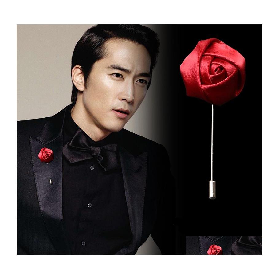 Pins Brooches Fabric Rose Flower Brooch Pins For Mens Uniform Coat Clothes Badge Lapel Pin Male Wedding Party Engagement Bridegroom Otghv
Pins Brooches Fabric Rose Flower Brooch Pins For Mens Uniform Coat Clothes Badge Lapel Pin Male Wedding Party Engagement Bridegroom Otghv