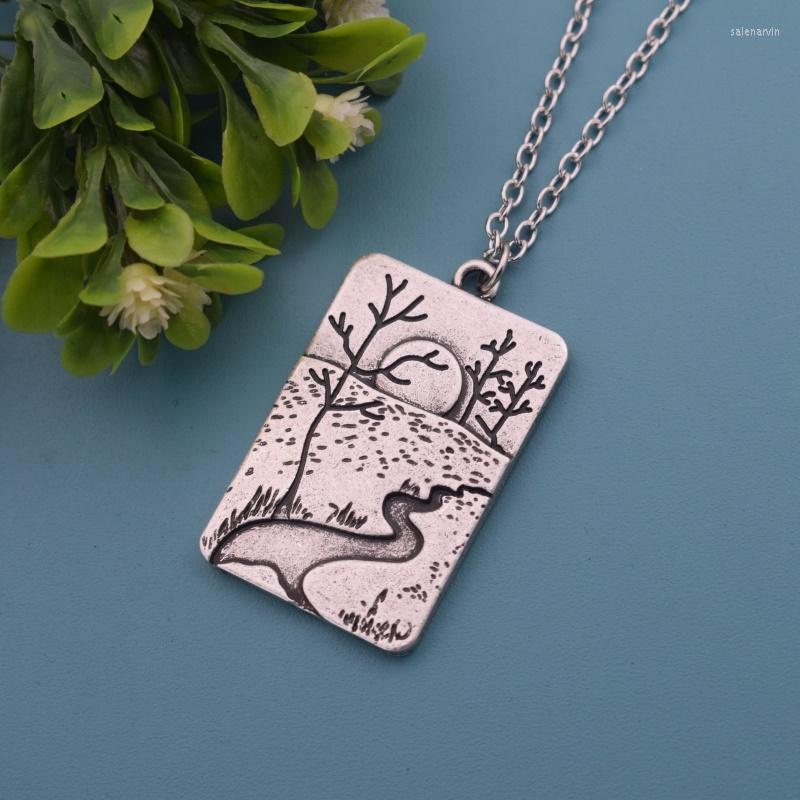 Chains 12pcs Geometric Shape Engraved With Natural Scenery Necklace Outdoor Camping Jewelry Campers Gifts
Chains 12pcs Geometric Shape Engraved With Natural Scenery Necklace Outdoor Camping Jewelry Campers Gifts