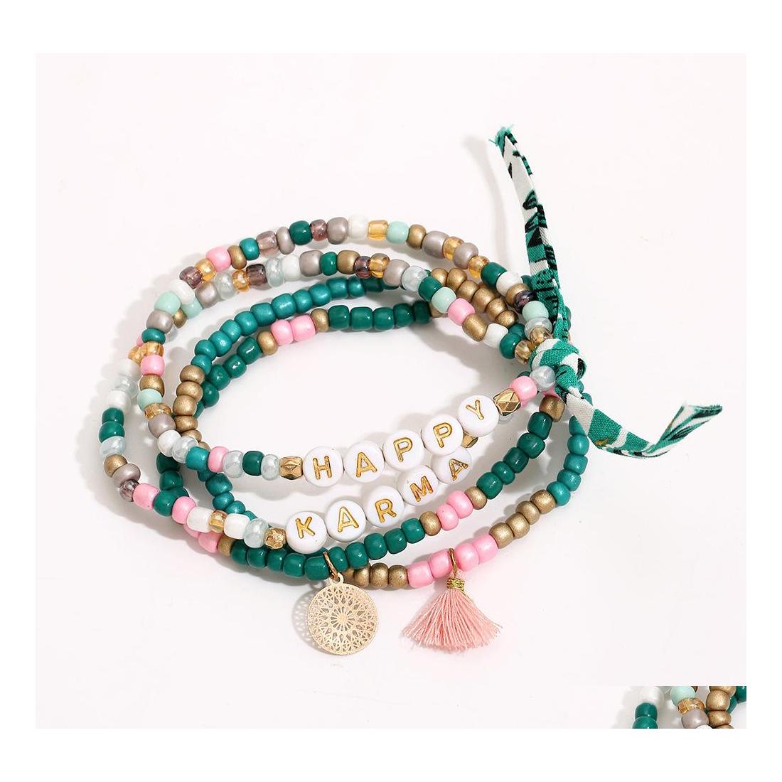 Beaded Bohemian Fashion Jewelry Strands String Bracelet Mixed Beads Ancor Tassel Pendant Charms Bracelets Drop Delivery Dhfho
Beaded Bohemian Fashion Jewelry Strands String Bracelet Mixed Beads Ancor Tassel Pendant Charms Bracelets Drop Delivery Dhfho