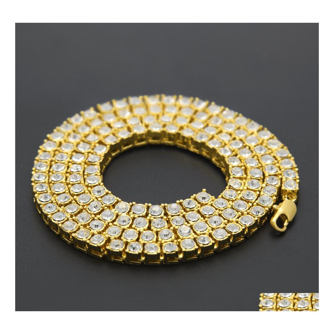 Tennis Graduated Hip Hop Iced Out Chains 1 Row Bling White Crystal Rhinestone Tennis Men Gold Sier Plated Necklace For Rapper Fashi Otdwv
Tennis Graduated Hip Hop Iced Out Chains 1 Row Bling White Crystal Rhinestone Tennis Men Gold Sier Plated Necklace For Rapper Fashi Otdwv