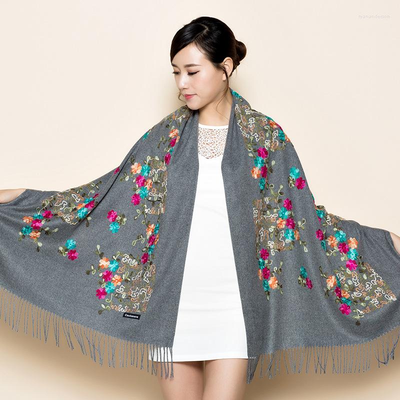 Scarves 2023 Flower Embroidery Women's Scarf Shawl Female Winter Blanket Faux Cashmere
Scarves 2023 Flower Embroidery Women's Scarf Shawl Female Winter Blanket Faux Cashmere