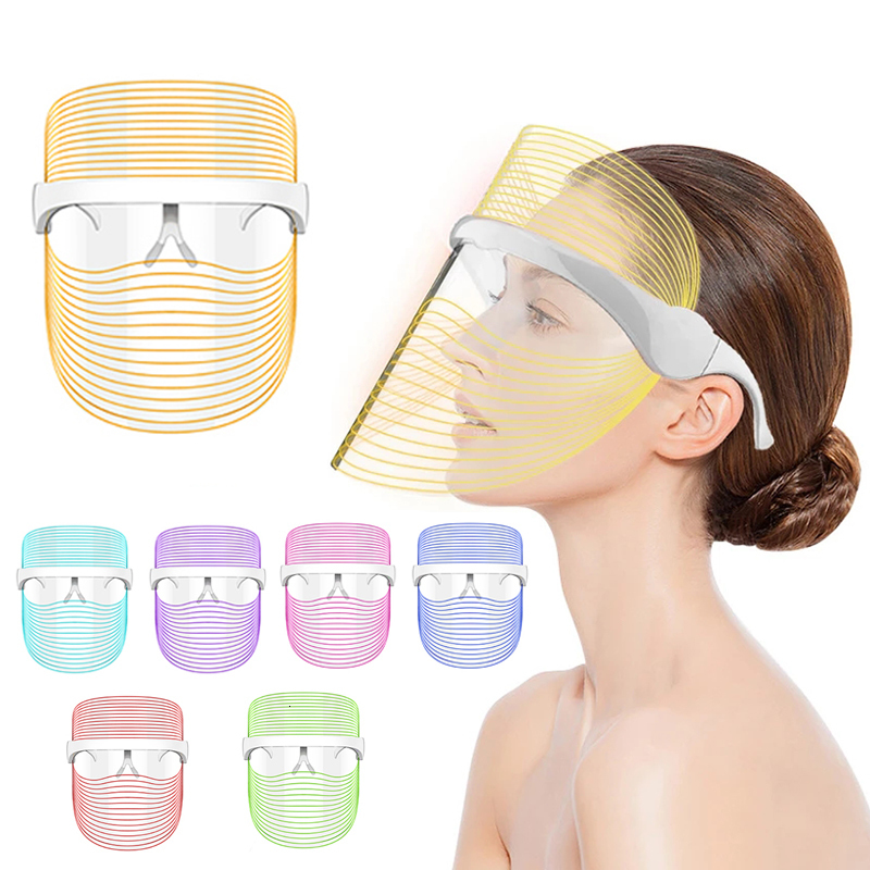 Face Massager 7 Colors LED Light Therapy Face Massage Mask Anti-aging Anti Wrinkle Beatuy Mask SPA Clean Skin Care Tighten Beauty Tool 230203
Face Massager 7 Colors LED Light Therapy Face Massage Mask Anti-aging Anti Wrinkle Beatuy Mask SPA Clean Skin Care Tighten Beauty Tool 230203