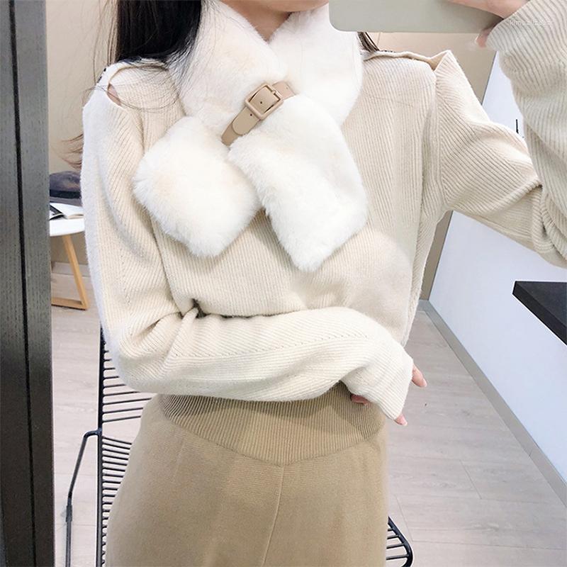 Scarves Designer White Black Faux Fur Collar Scarf Foulard Women Thick Warm Neck For Ladies Echarpe Femme Hiver
Scarves Designer White Black Faux Fur Collar Scarf Foulard Women Thick Warm Neck For Ladies Echarpe Femme Hiver