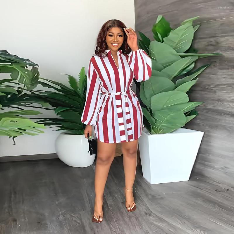 Casual Dresses POFGD 2023 Long Sleeve Lapel Lady Shirt Dress Striped Mini Short Street Style Women, Black
Casual Dresses POFGD 2023 Long Sleeve Lapel Lady Shirt Dress Striped Mini Short Street Style Women, Black