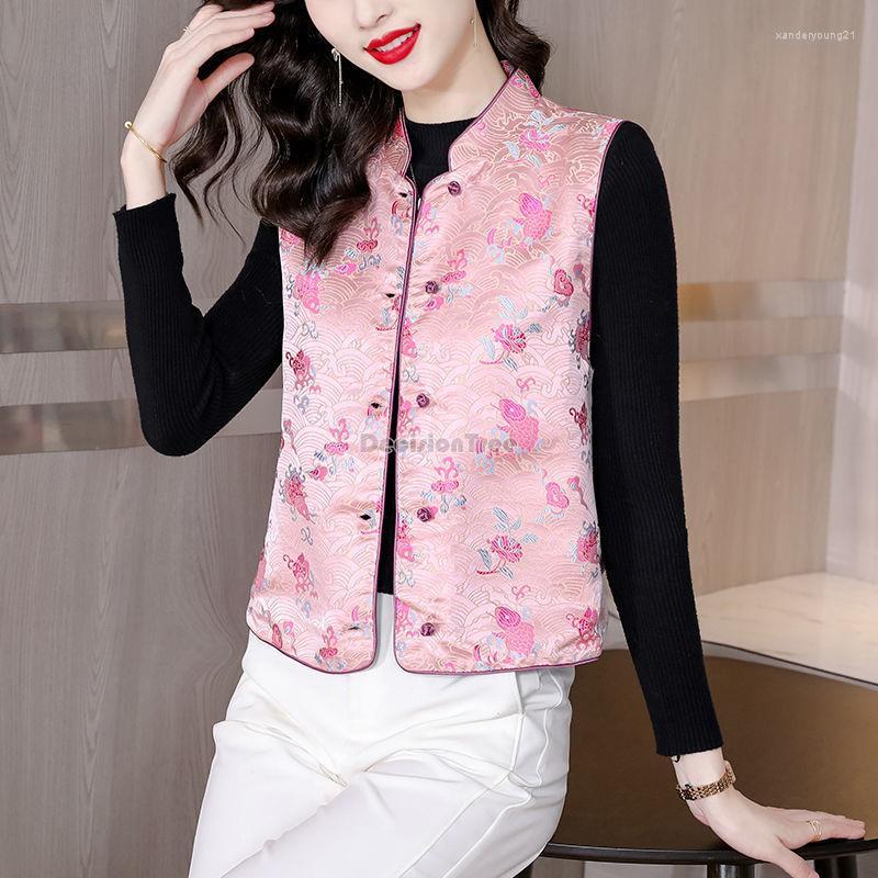 Ethnic Clothing 2023 Autumn Chinese Style Oriental Traditional Hanfu Top Women Pink Vest All Match A682
Ethnic Clothing 2023 Autumn Chinese Style Oriental Traditional Hanfu Top Women Pink Vest All Match A682
