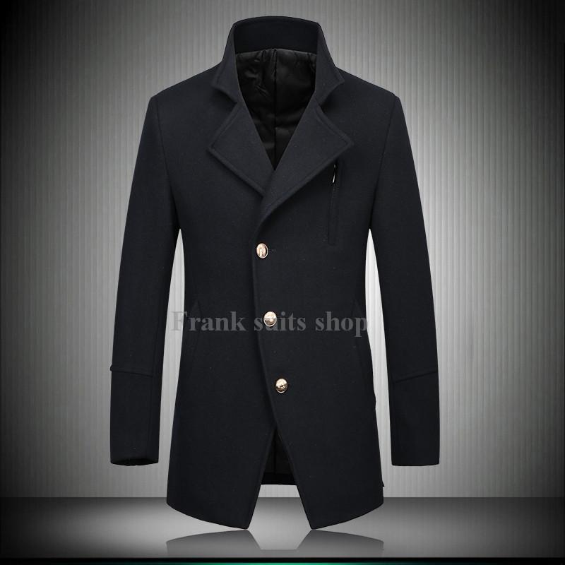 Men's Wool & Blends 2023 Custom-made Men Casual Coat Warm Fashion Autumn Winter Slim Stand Collar Jacket, Picture shown
Men's Wool & Blends 2023 Custom-made Men Casual Coat Warm Fashion Autumn Winter Slim Stand Collar Jacket, Picture shown