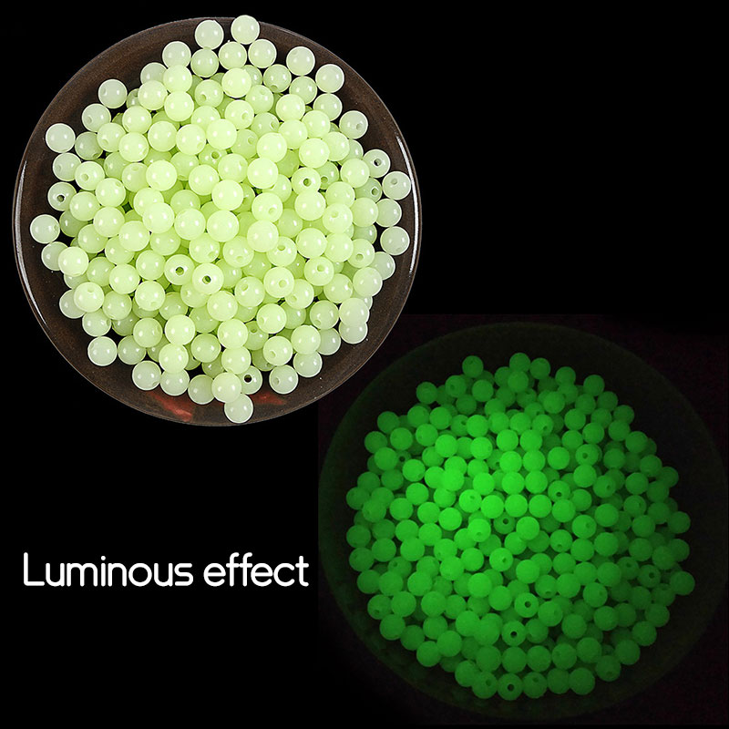 100pcs/bag Luminous Beads 4mm 5mm 6mm Fishing Space Beans Soft Rubber Lure Light Glowing Float Balls Fishing Tackles For Outdoor
100pcs/bag Luminous Beads 4mm 5mm 6mm Fishing Space Beans Soft Rubber Lure Light Glowing Float Balls Fishing Tackles For Outdoor