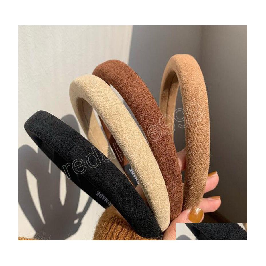 Headbands Fashion Autumn For Women Casual Side Suede Fabric Hair Hoop Classic Turban Travel Party Headwear Drop Delivery Jewelry Hair Dhvd4
Headbands Fashion Autumn For Women Casual Side Suede Fabric Hair Hoop Classic Turban Travel Party Headwear Drop Delivery Jewelry Hair Dhvd4