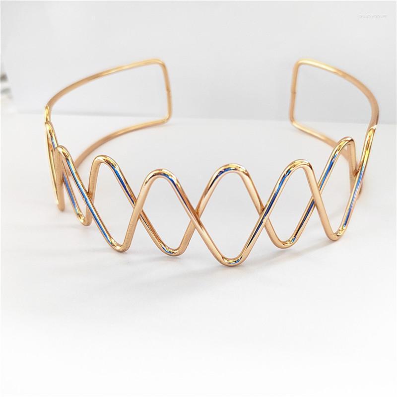 Choker Chokers Punk Gold Color Wide Torques Necklace For Women Big Geometric Fashion Statement Collier CollarChokers Pear22
Choker Chokers Punk Gold Color Wide Torques Necklace For Women Big Geometric Fashion Statement Collier CollarChokers Pear22