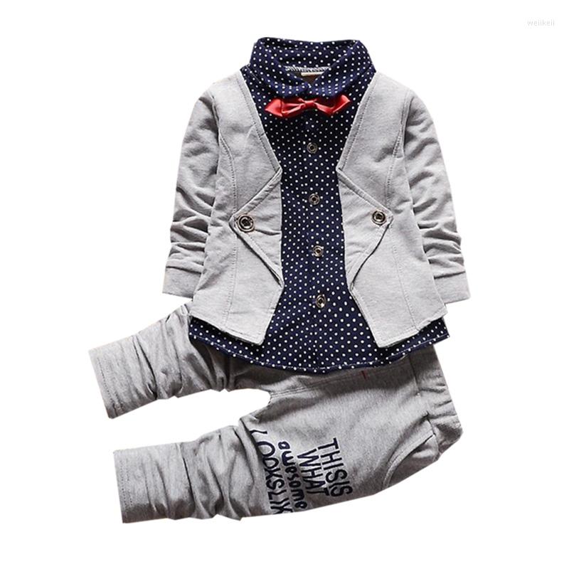 Clothing Sets Set Fashion Classic Boy Girl Jacket Coat Pants Bow Tie Accessories 1-4 Years Old Beibei High-quality Children Clothes, Photo color
Clothing Sets Set Fashion Classic Boy Girl Jacket Coat Pants Bow Tie Accessories 1-4 Years Old Beibei High-quality Children Clothes, Photo color